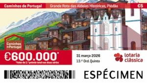 Bilhete do sorteio 13