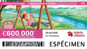 Bilhete do sorteio 17