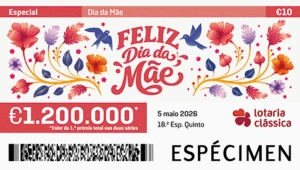 Bilhete do sorteio 18