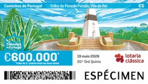 Bilhete do sorteio 20