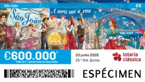 Bilhete do sorteio 25
