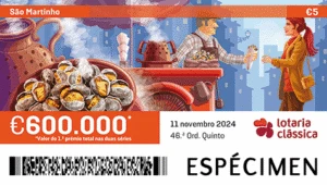Bilhete do sorteio 46