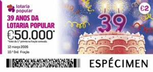 Bilhete do sorteio 10
