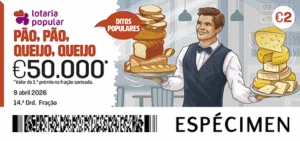 Bilhete do sorteio 14