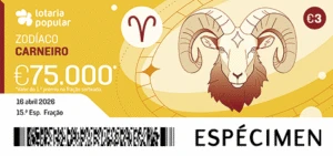 Bilhete do sorteio 15