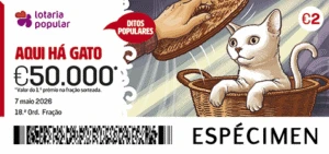 Bilhete do sorteio 18