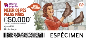 Bilhete do sorteio 22