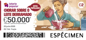 Bilhete do sorteio 25