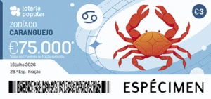 Bilhete do sorteio 28