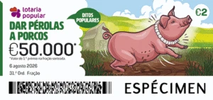 Bilhete do sorteio 31