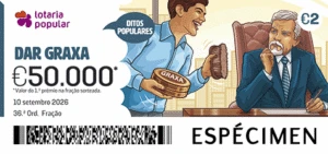 Bilhete do sorteio 36