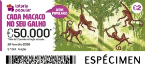 Bilhete do sorteio 8